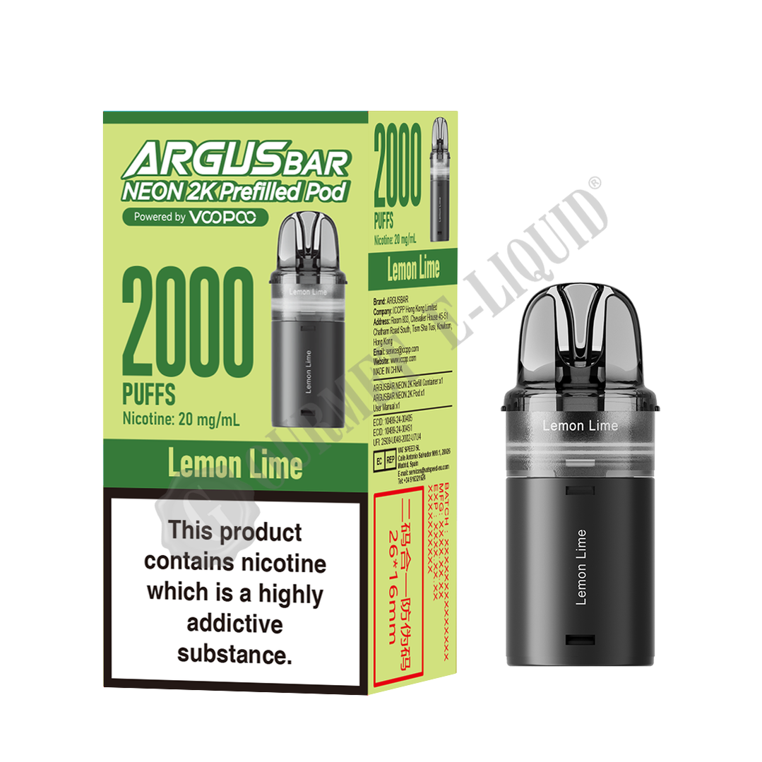 VooPoo Argus Bar Neon 2k Refill Pack