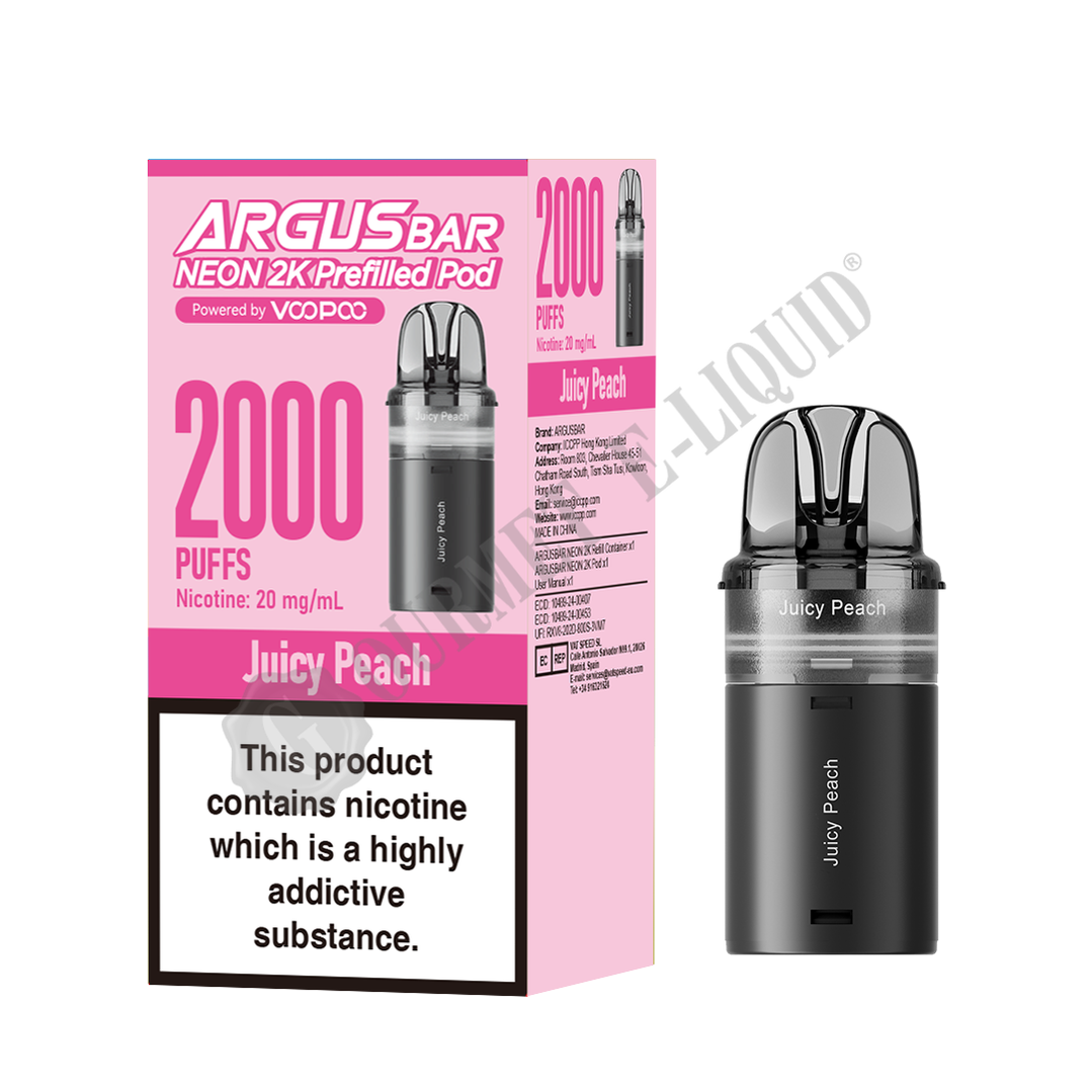 VooPoo Argus Bar Neon 2k Refill Pack