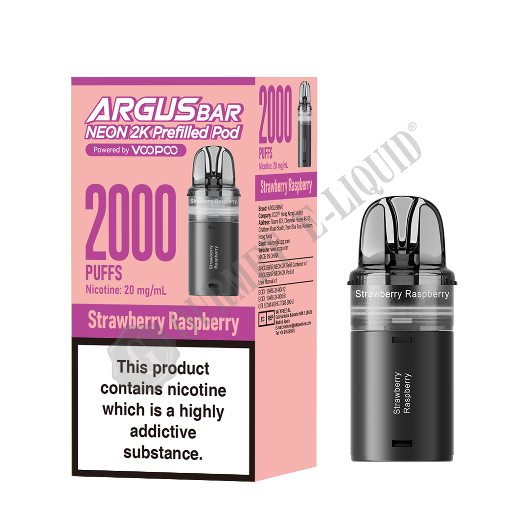 VooPoo Argus Bar Neon 2k Refill Pack