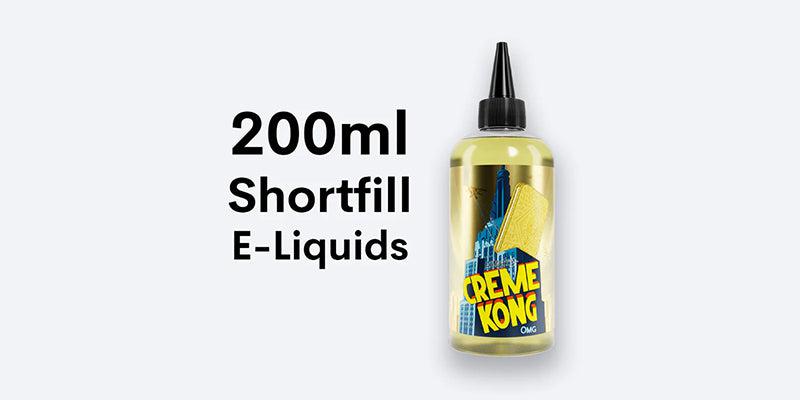 200ml Shortfill E-Liquids