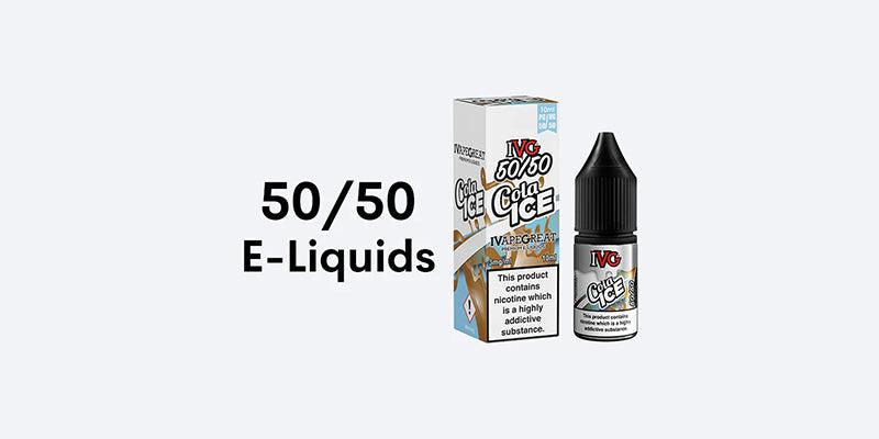 50/50 E-Liquids | Quality Vape Juices & Brands From 1.99  Gourmet E-Liquid
