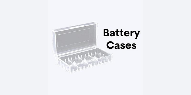 Vape Battery Cases for 18650, 20700 & 21700 Batteries Gourmet E-Liquid Vape Battery Cases for 18650, 20700 & 21700 Batteries Gourmet E-Liquid