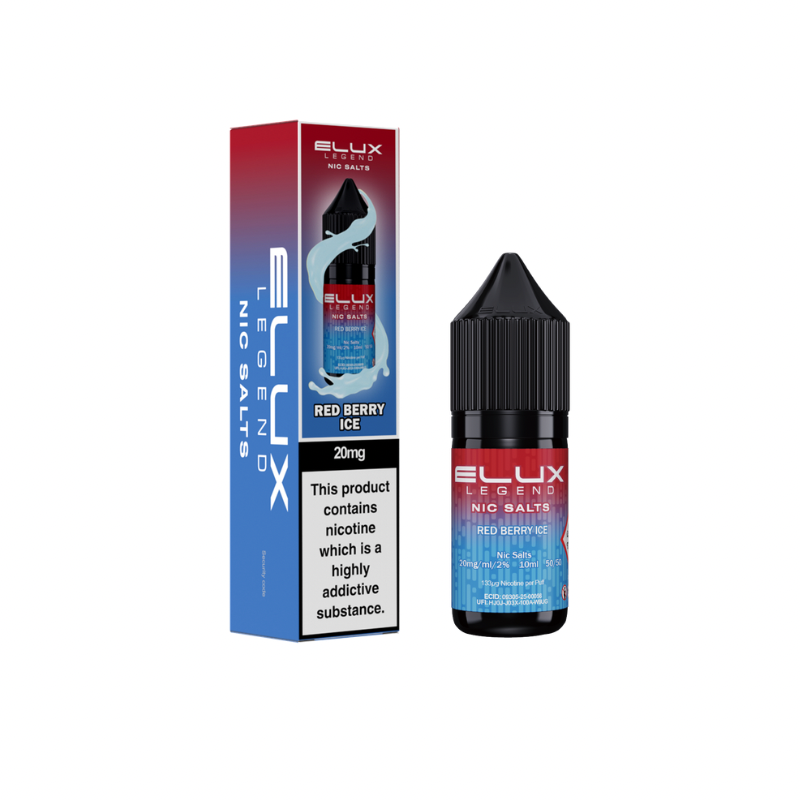 Red Berry Ice by Elux Legend Nic Salts