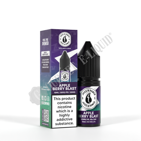 Apple Berry Blast by Juice N Power Nic Salts