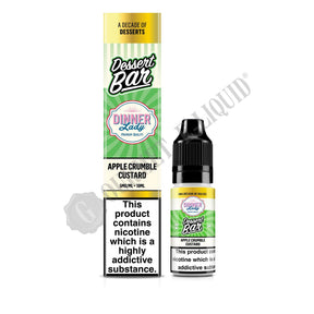 Apple Crumble Custard by Dinner Lady Dessert Bar Nic Salts