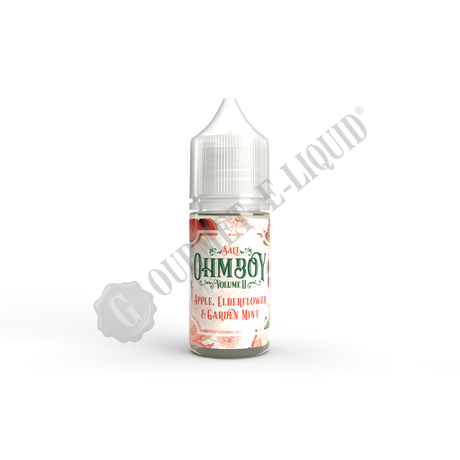 Apple, Elderflower & Garden Mint by Ohm Boy Volume II Nic Salt