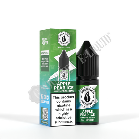 Apple Pear Ice by Juice N Power Nic Salts