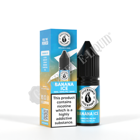 Banana Ice by Juice N Power Nic Salts