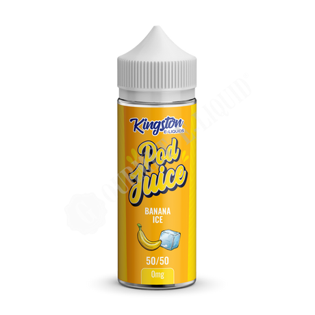Banana Ice by Kingston Pod Juice E-Liquids