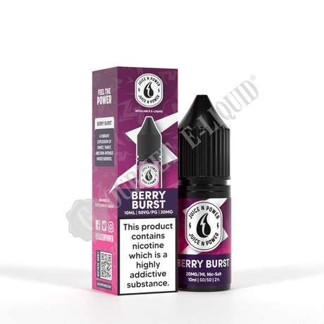 Berry Burst by Juice N Power Nic Salts