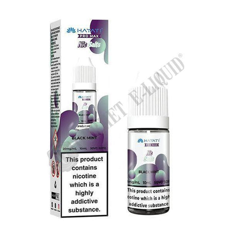 Black Mint by Hayati Pro Max Nic Salts