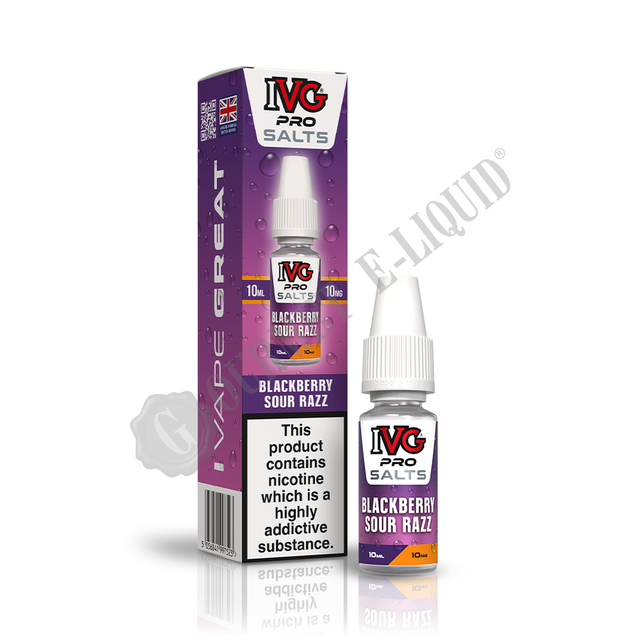 Blackberry Sour Razz by IVG Pro Salts