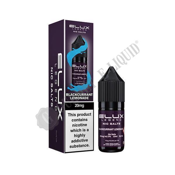 Blackcurrant Lemonade by Elux Legend Nic Salts