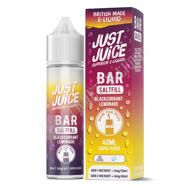 Blackcurrant Lemonade by Just Juice Bar Saltfill