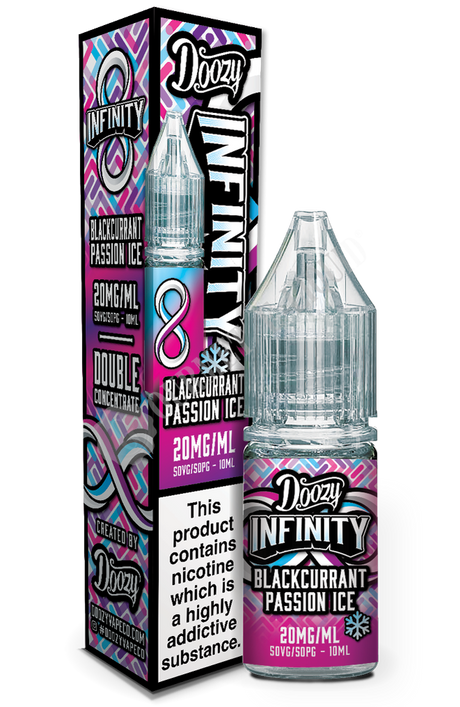 Blackcurrant Passion Ice by Doozy Infinity Nic Salt