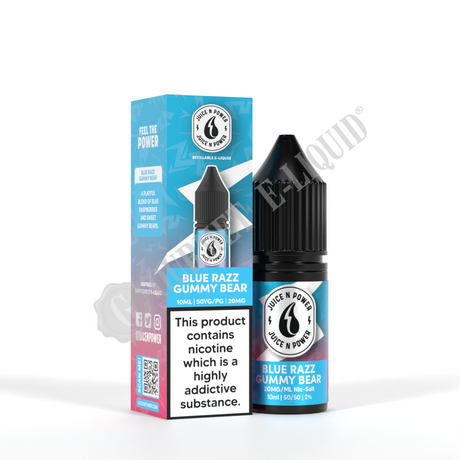Blue Razz GB by Juice N Power Nic Salts