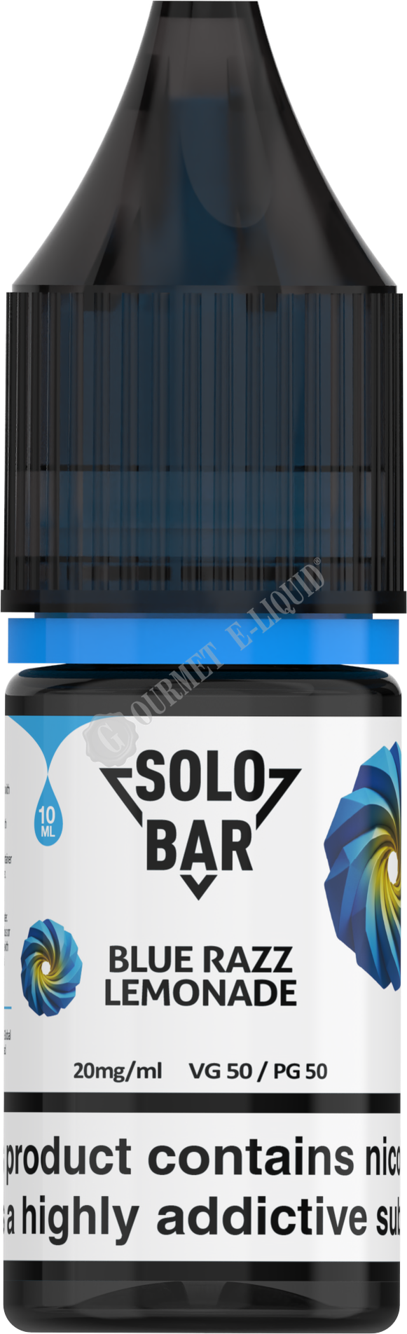 Blue Razz Lemonade by SoloBar Nic Salts