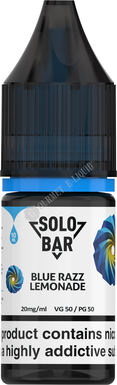 Blue Razz Lemonade by SoloBar Nic Salts