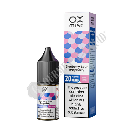 Blueberry Sour Raspberry by OX Mist Nic Salt