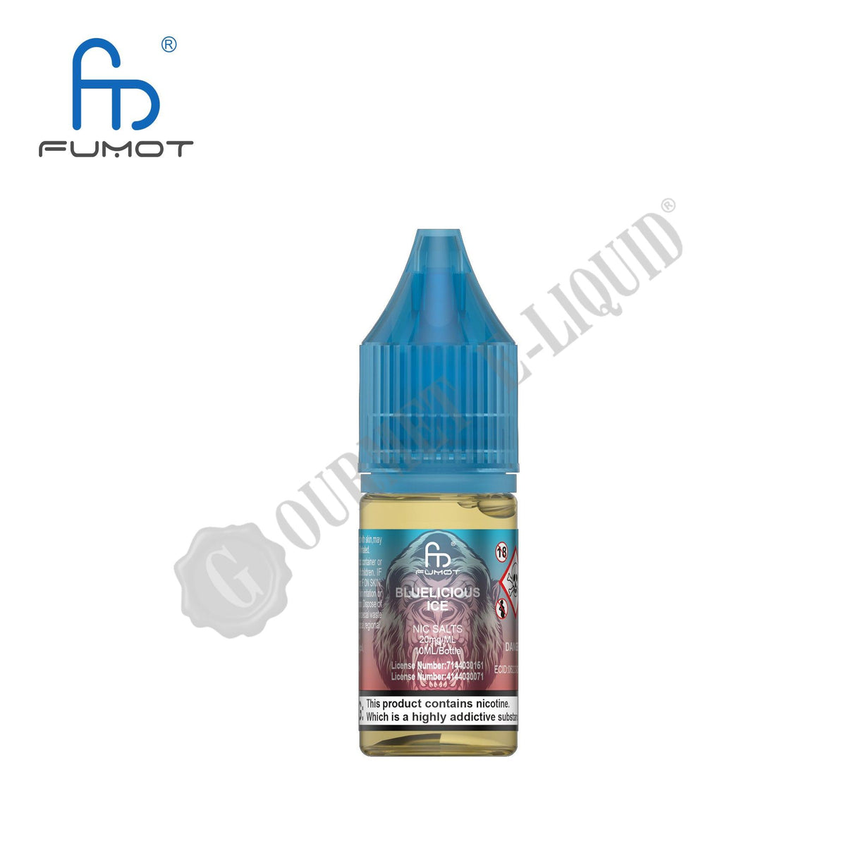 Bluelicious Ice by RandM Tornado 7000 Nic Salts