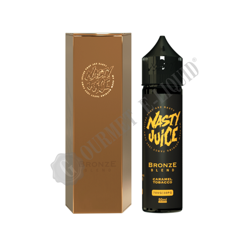 nasty caramel tobacco Bronze Blend by Nasty Juice Tobacco Series Shortfill E-Liquid – Gourmet  E-Liquid