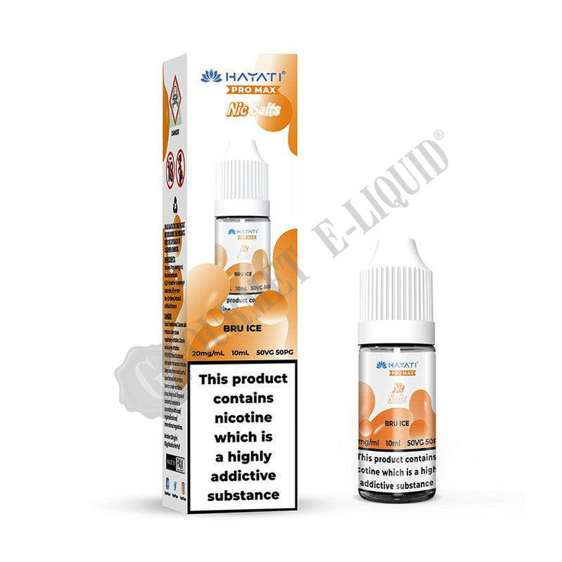 Bru Ice by Hayati Pro Max Nic Salts – Gourmet E-Liquid