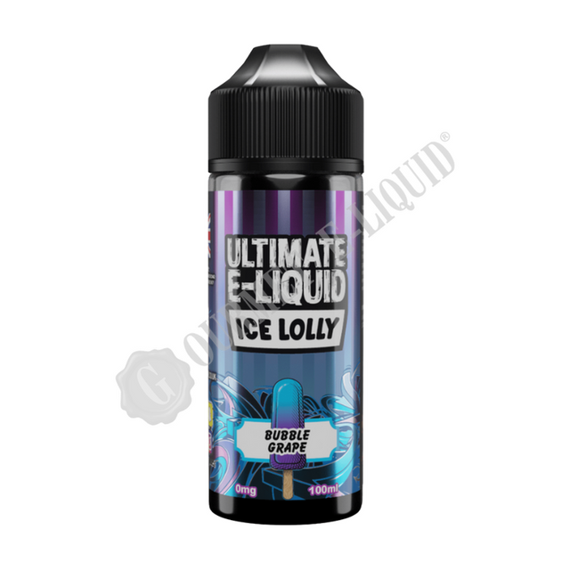Bubble Grape by Ultimate E-Liquid Ice Lolly