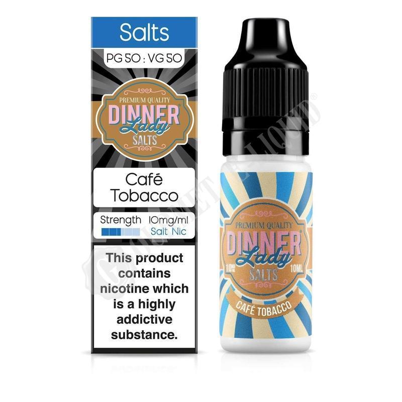 Cafe Tobacco E-Liquid by Dinner Lady Nic Salt