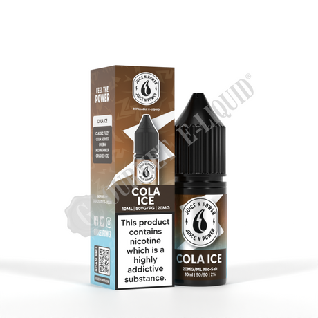Cola Ice by Juice N Power Nic Salts