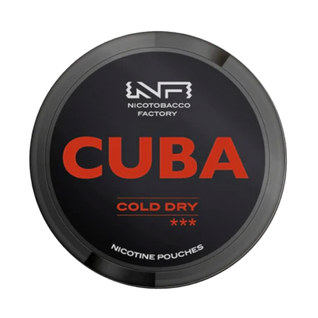 Cuba Black Edition Nicotine Pouches
