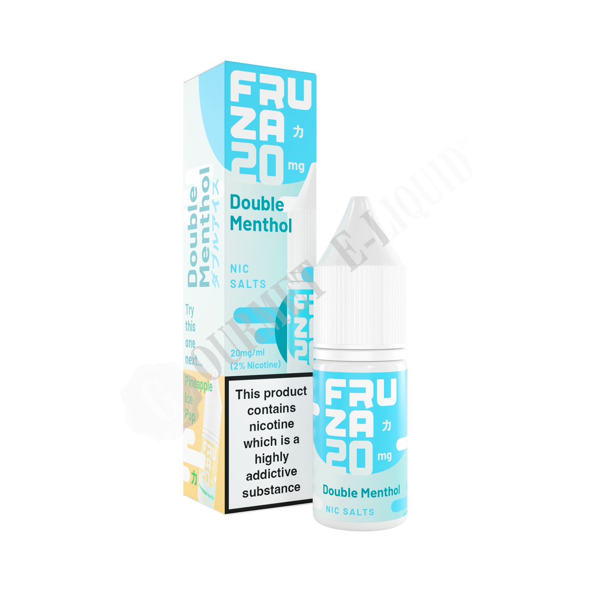 Double Menthol by FRUZA Nic Salts