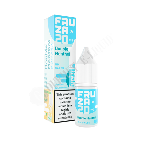 Double Menthol by FRUZA Nic Salts