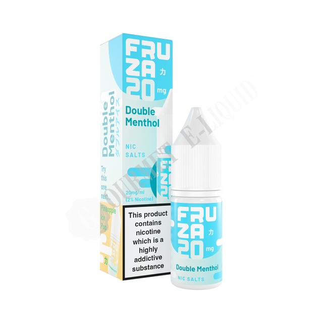 Double Menthol by FRUZA Nic Salts