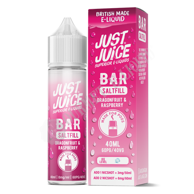 Dragonfruit & Raspberry by Just Juice Bar Saltfill