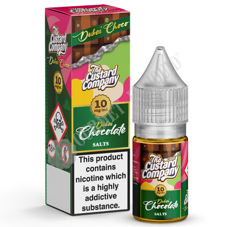 Dubai Chocolate Nic Salt by The Custard Company