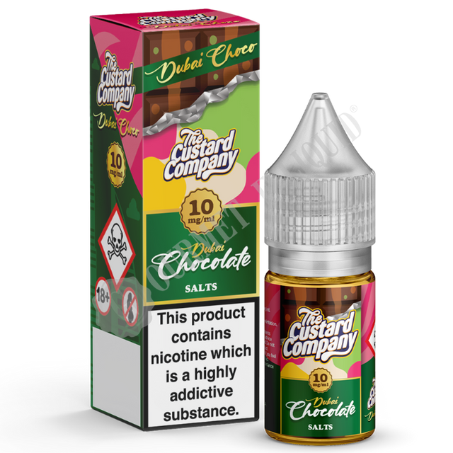 Dubai Chocolate Nic Salt by The Custard Company