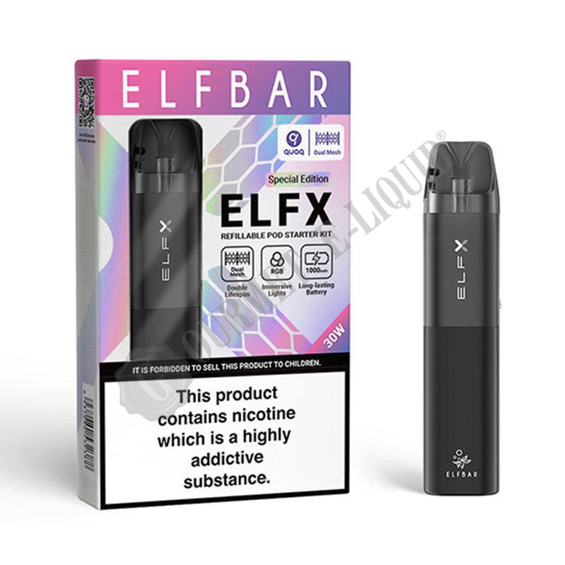 Elf Bar ELFX Refillable Pod Starter Kit Only 12.99 Gourmet E-Liquid Elf Bar ELFX Refillable Pod Starter Kit Only 12.99 Gourmet E-Liquid