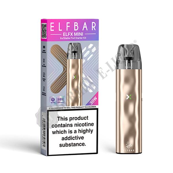 Elf Bar Elfx Mini Pod Vape Kit Gourmet E-Liquid Elf Bar Elfx Mini Pod Vape Kit Gourmet E-Liquid