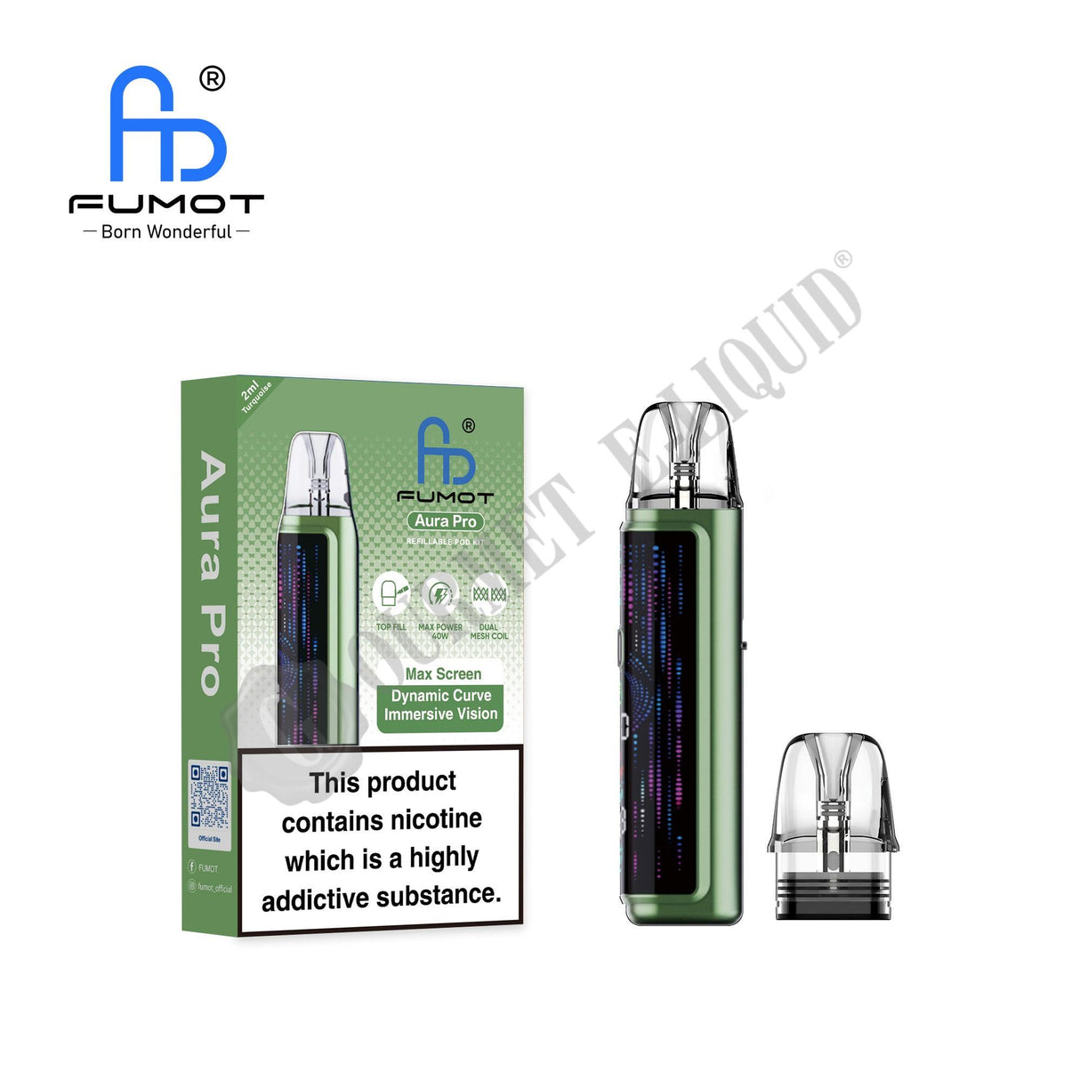FUMOT Aura Pro Refillable Pod Kit
