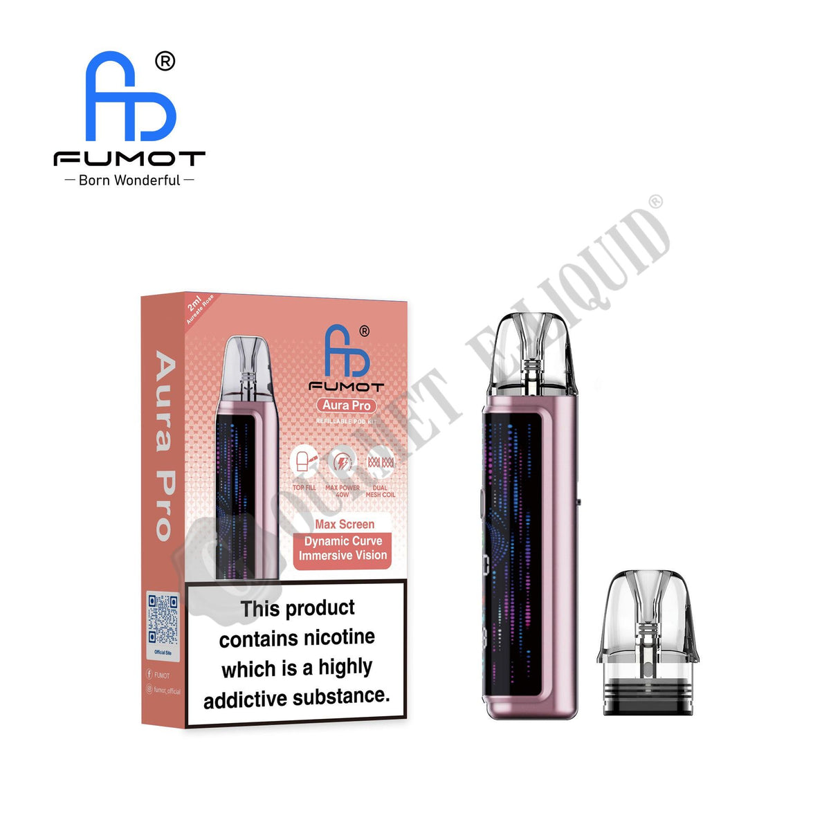 FUMOT Aura Pro Refillable Pod Kit