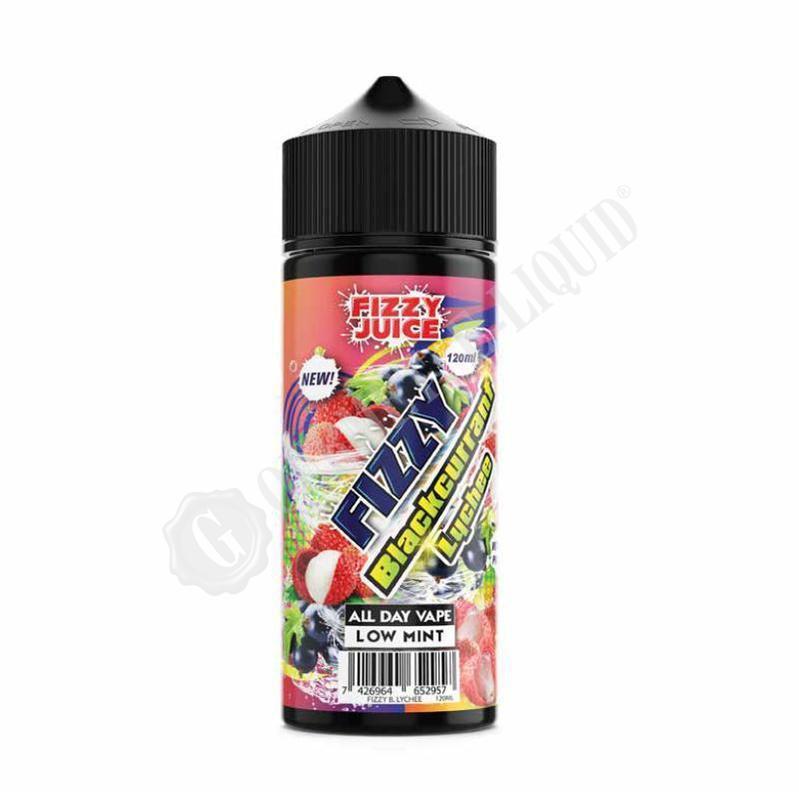 Fizzy Blackcurrant Lychee by Fizzy Juice 120ml Shortfill E-Liquid