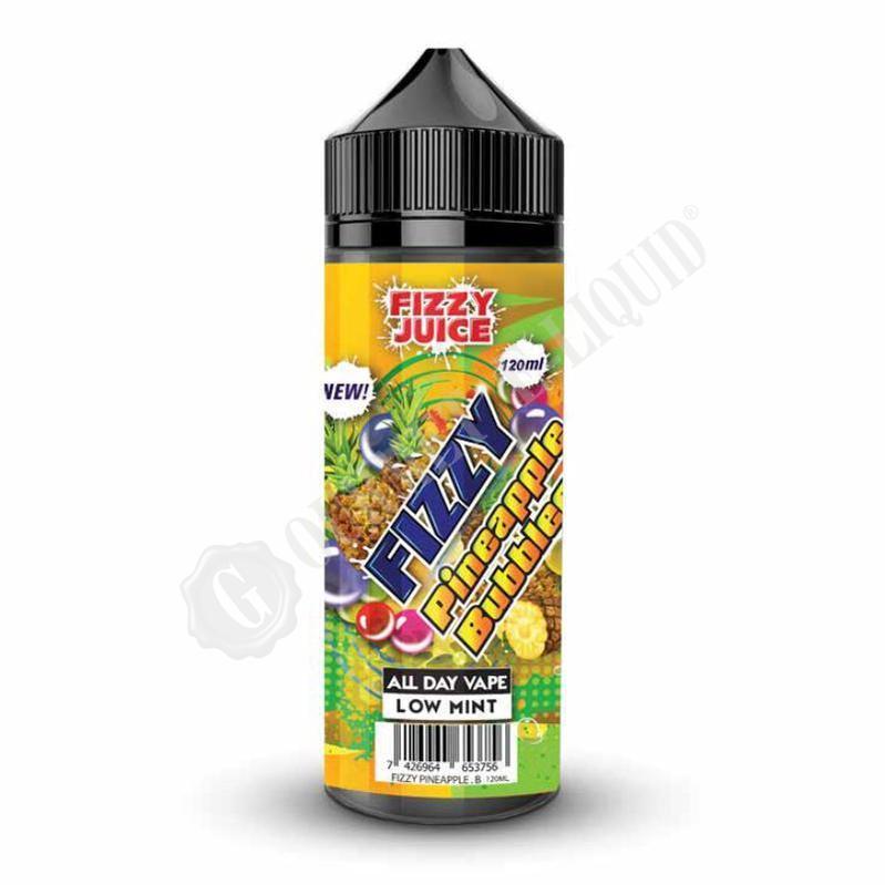 Fizzy Pineapple Bubblegum by Fizzy Juice 120ml Shortfill E-Liquid
