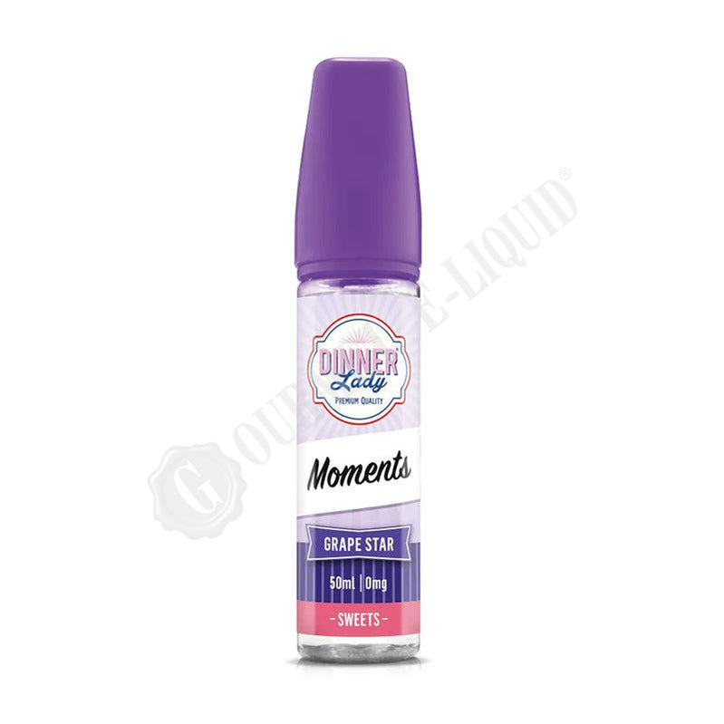 Grape Star by Dinner Lady Moments Shortfill E-Liquid – Gourmet E-Liquid
