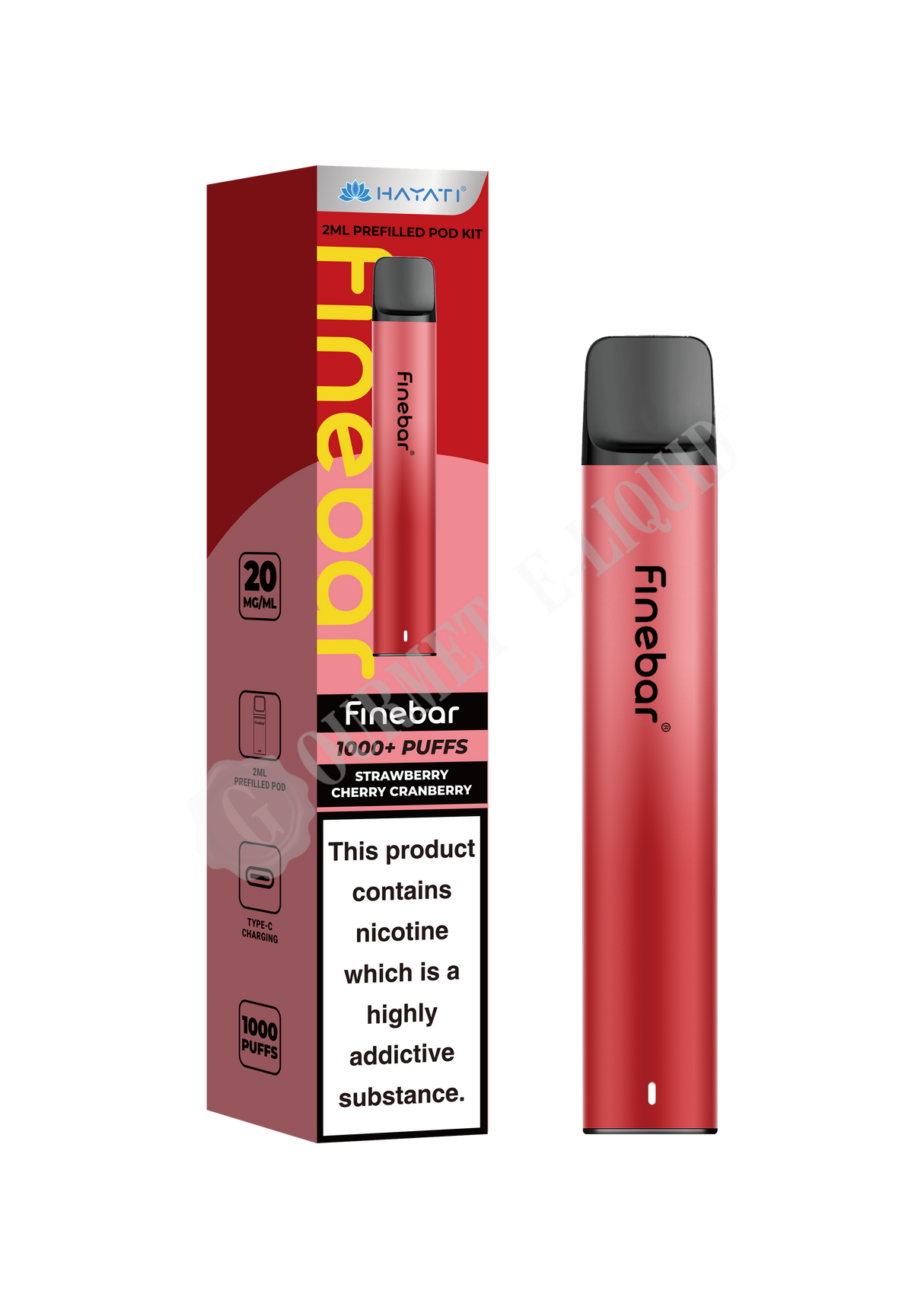 Hayati Finebar Pre-Filled Pod Kit