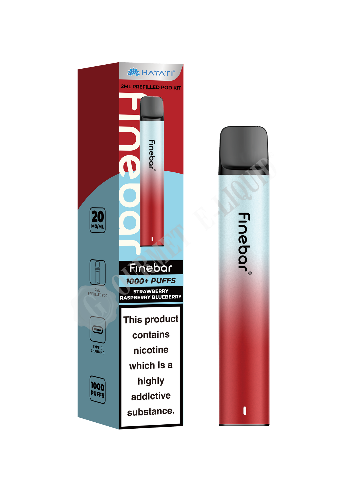 Hayati Finebar Pre-Filled Pod Kit