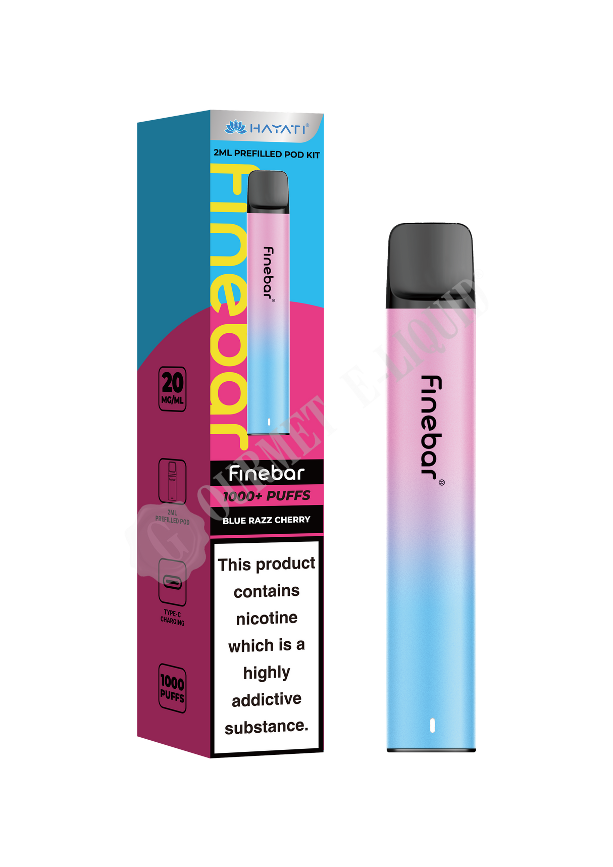 Hayati Finebar Pre-Filled Pod Kit