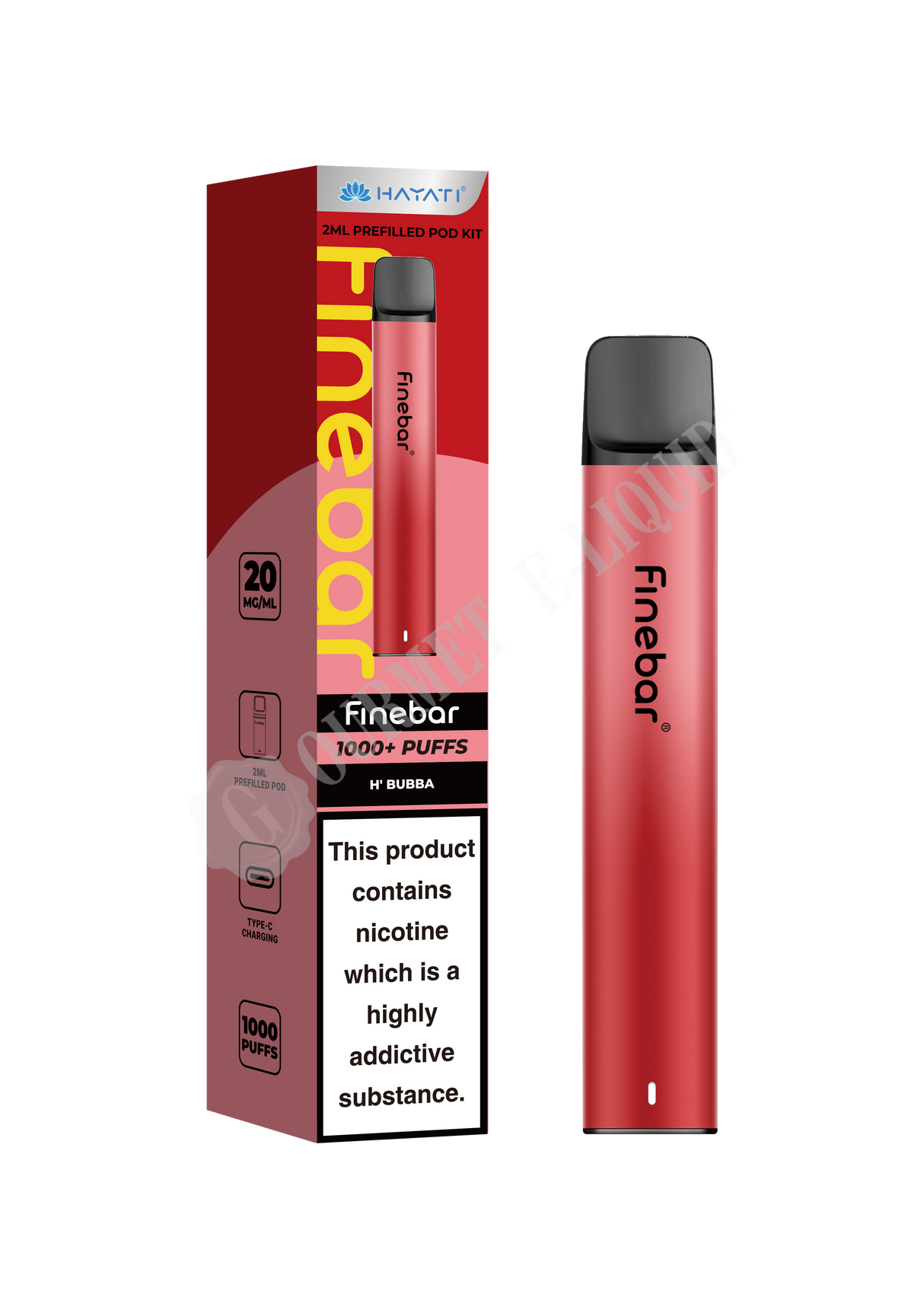 Hayati Finebar Pre-Filled Pod Kit