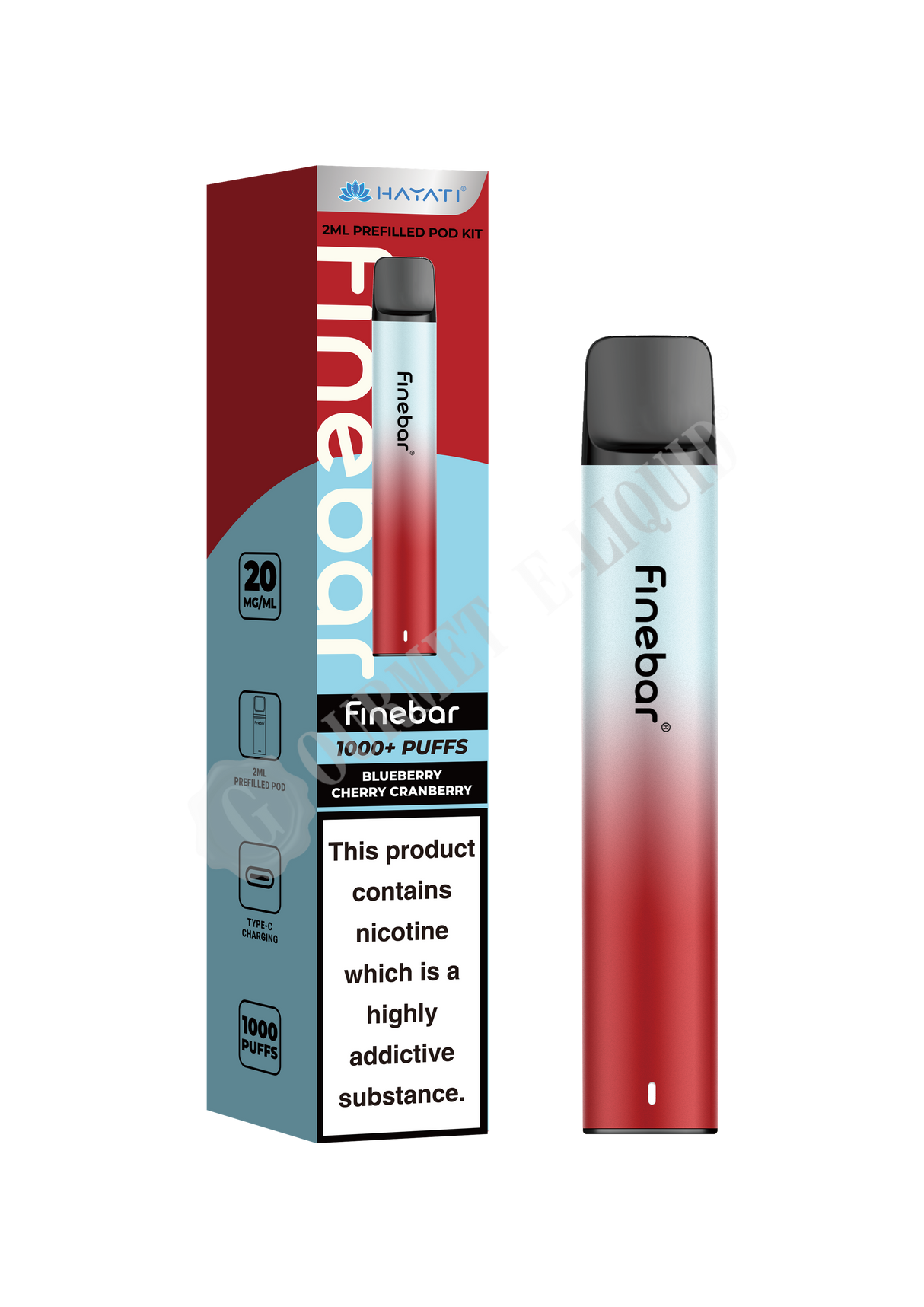 Hayati Finebar Pre-Filled Pod Kit