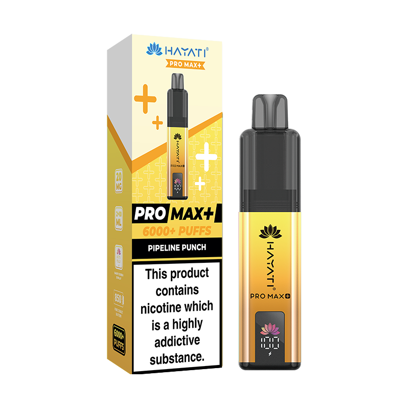 Hayati Pro Max + 6K Pre-Filled Pod Vape Kit
