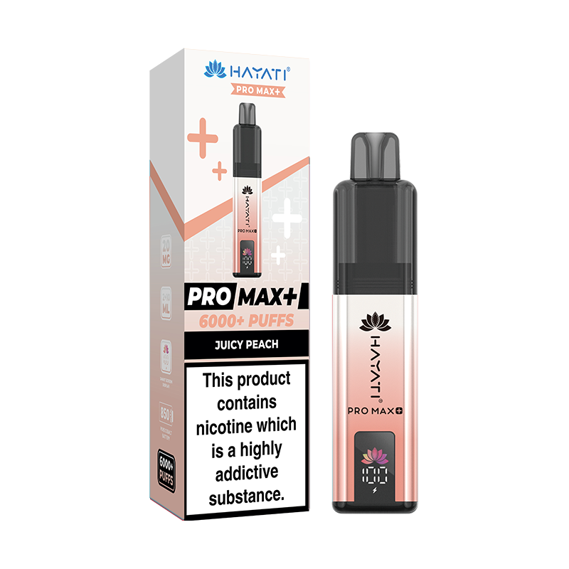 Hayati Pro Max + 6K Pre-Filled Pod Vape Kit